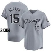 Austin Slater Youth Chicago White Sox Gray Limited Road Jersey