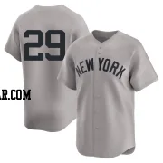 Austin Slater Youth New York Yankees Gray Limited Away 2nd Jersey