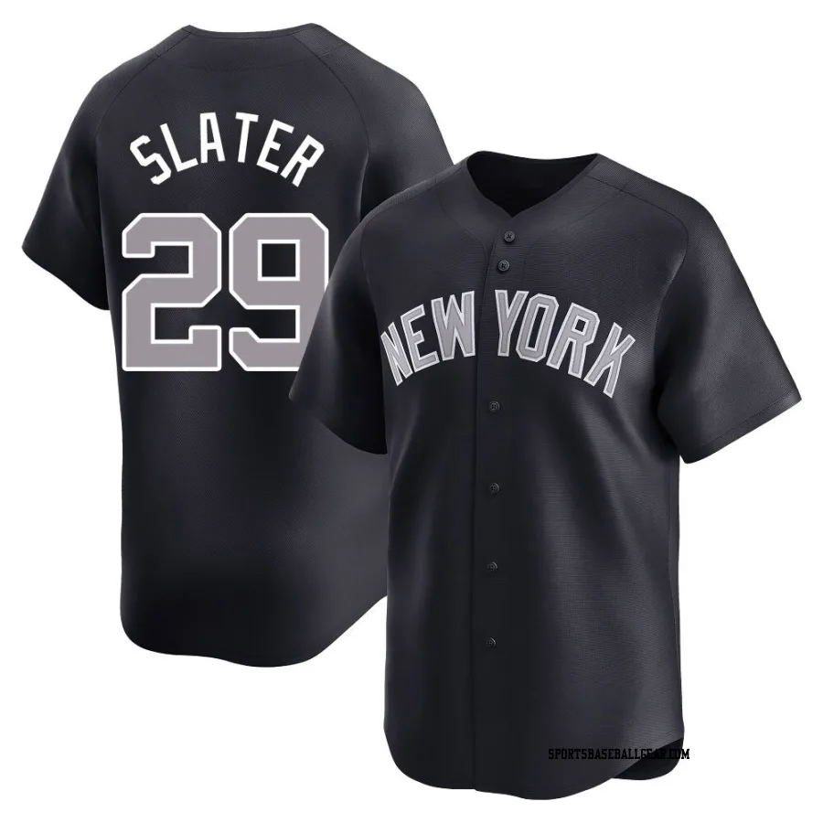 Austin Slater Youth New York Yankees Navy Limited Alternate Jersey