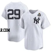 Austin Slater Youth New York Yankees White Limited Yankee Home 2nd 2024 World Series Jersey
