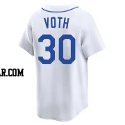 Austin Voth Youth Seattle Mariners White Limited Throwback Cooperstown Collection Jersey