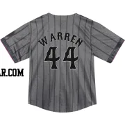 Austin Warren Toddler New York Mets Limited Graphite 2024 City Connect Jersey