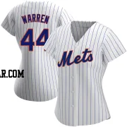 Austin Warren Women's New York Mets White Replica Home Jersey
