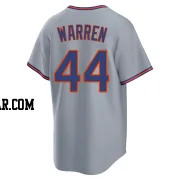 Austin Warren Youth New York Mets Gray Replica Away 2.0 Jersey