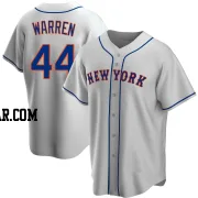 Austin Warren Youth New York Mets Gray Replica Road Jersey