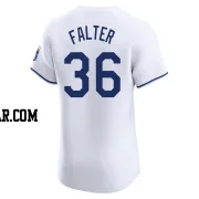 Bailey Falter Men's Kansas City Royals White Elite Home Jersey