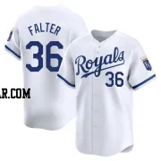 Bailey Falter Men's Kansas City Royals White Limited Home Jersey