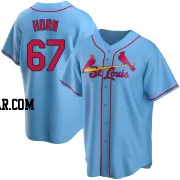 Bailey Horn Men's St. Louis Cardinals Light Blue Replica Alternate Jersey