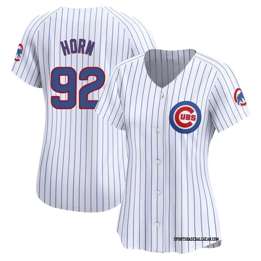 Bailey Horn Women's Chicago Cubs White Limited Home Jersey