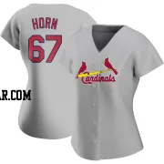 Bailey Horn Women's St. Louis Cardinals Gray Replica Road Jersey