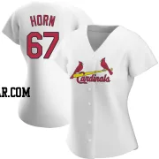 Bailey Horn Women's St. Louis Cardinals White Replica Home Jersey