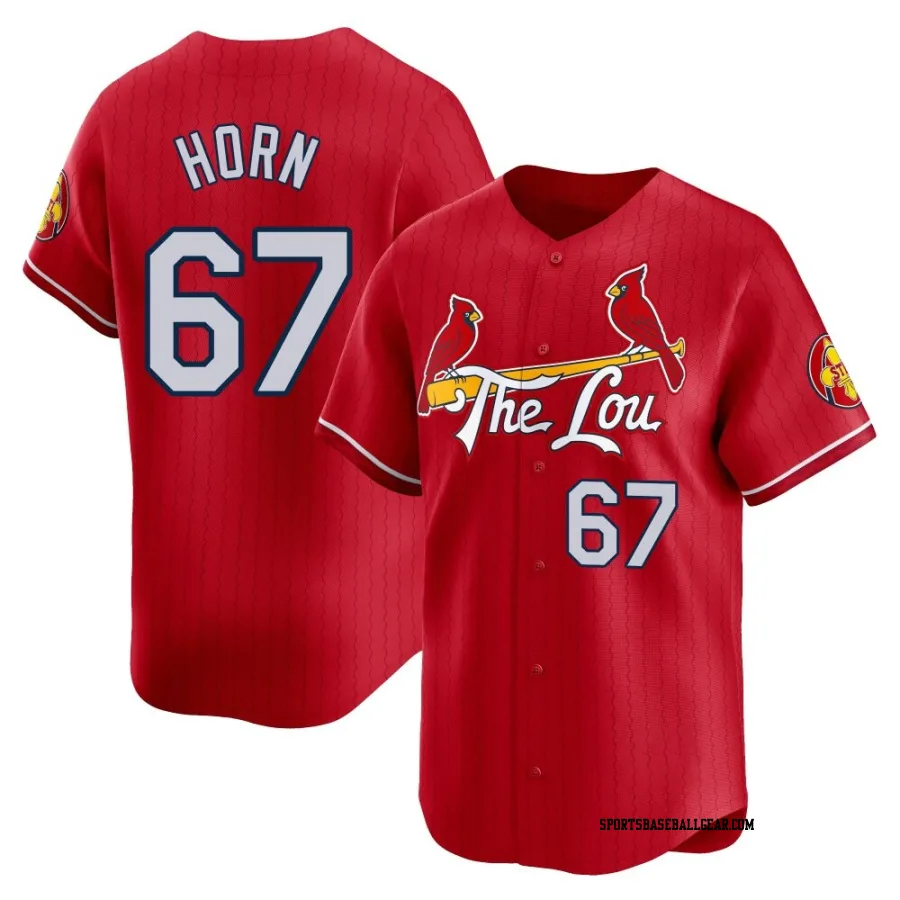Bailey Horn Youth St. Louis Cardinals Red Limited 2024 City Connect Jersey