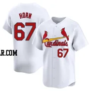 Bailey Horn Youth St. Louis Cardinals White Limited Home Jersey