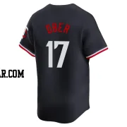 Bailey Ober Youth Minnesota Twins Navy Limited Alternate Jersey