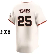 Barry Bonds Men's San Francisco Giants Cream Elite Home Jersey