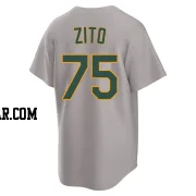 Barry Zito Youth Oakland Athletics Gray Replica Away 2.0 Jersey