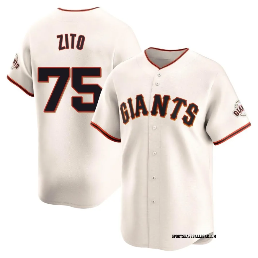 Barry Zito Youth San Francisco Giants Cream Limited Home Jersey