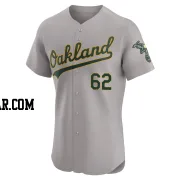 Ben Bowden Men's Oakland Athletics Gray Elite Road Jersey