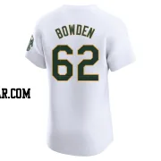 Ben Bowden Men's Oakland Athletics White Elite Home Jersey