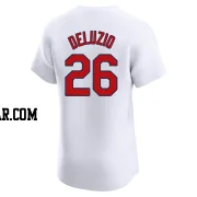 Ben DeLuzio Men's St. Louis Cardinals White Elite Home Jersey