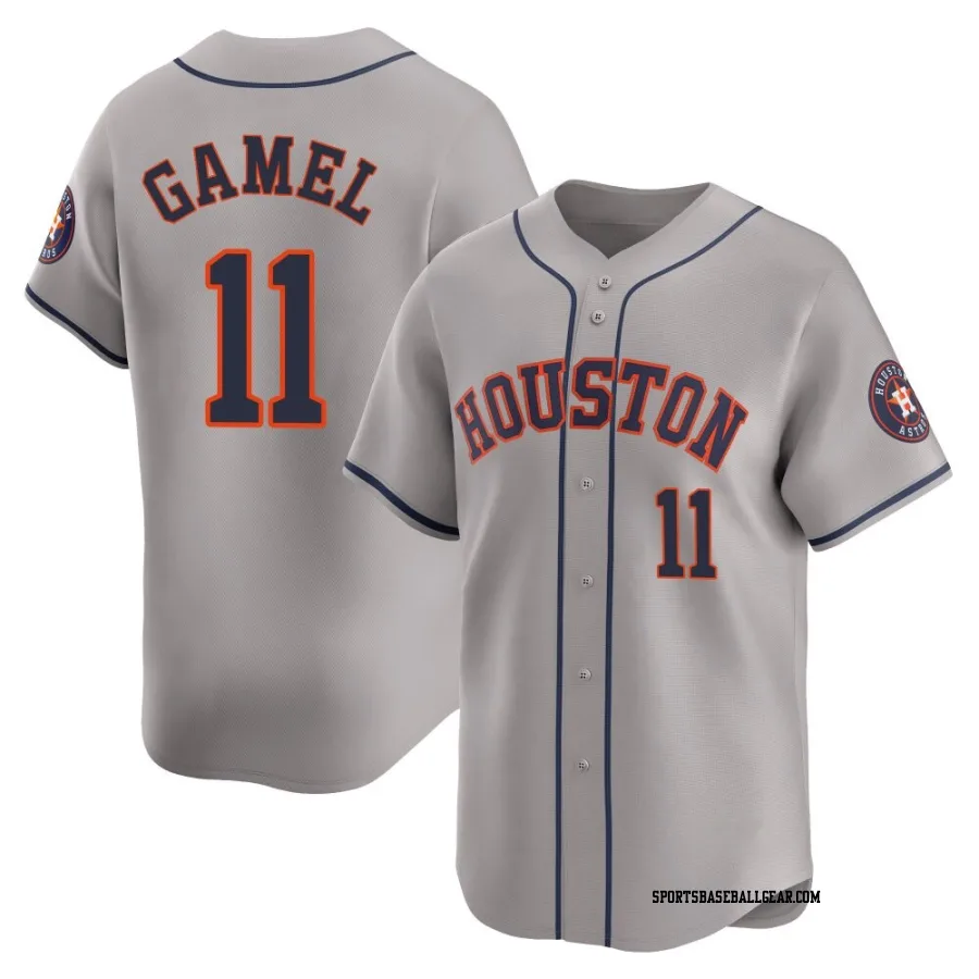 Ben Gamel Men's Houston Astros Gray Limited Away Jersey