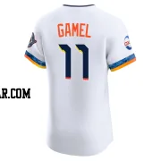 Ben Gamel Men's Houston Astros White Elite 2025 City Connect Jersey
