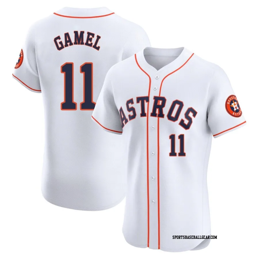 Ben Gamel Men's Houston Astros White Elite Home Jersey