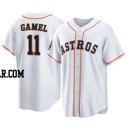Ben Gamel Men's Houston Astros White Game Replica 2022 World Series Home Jersey
