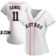 Ben Gamel Women's Houston Astros White Game Home Authentic Jersey