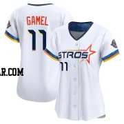 Ben Gamel Women's Houston Astros White Limited 2025 City Connect Jersey