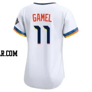 Ben Gamel Women's Houston Astros White Limited 2025 City Connect Jersey