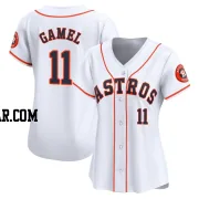 Ben Gamel Women's Houston Astros White Limited Home Jersey