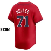 Ben Heller Youth Atlanta Braves Red Limited Alternate Jersey