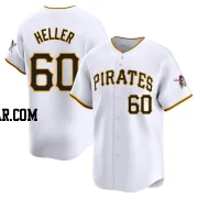 Ben Heller Youth Pittsburgh Pirates White Limited Home Jersey