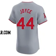 Ben Joyce Men's Los Angeles Angels Gray Elite Road Jersey