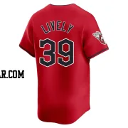 Ben Lively Men's Cleveland Guardians Red Limited Alternate Jersey