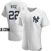 Ben Rice Men's New York Yankees White Authentic Home Jersey