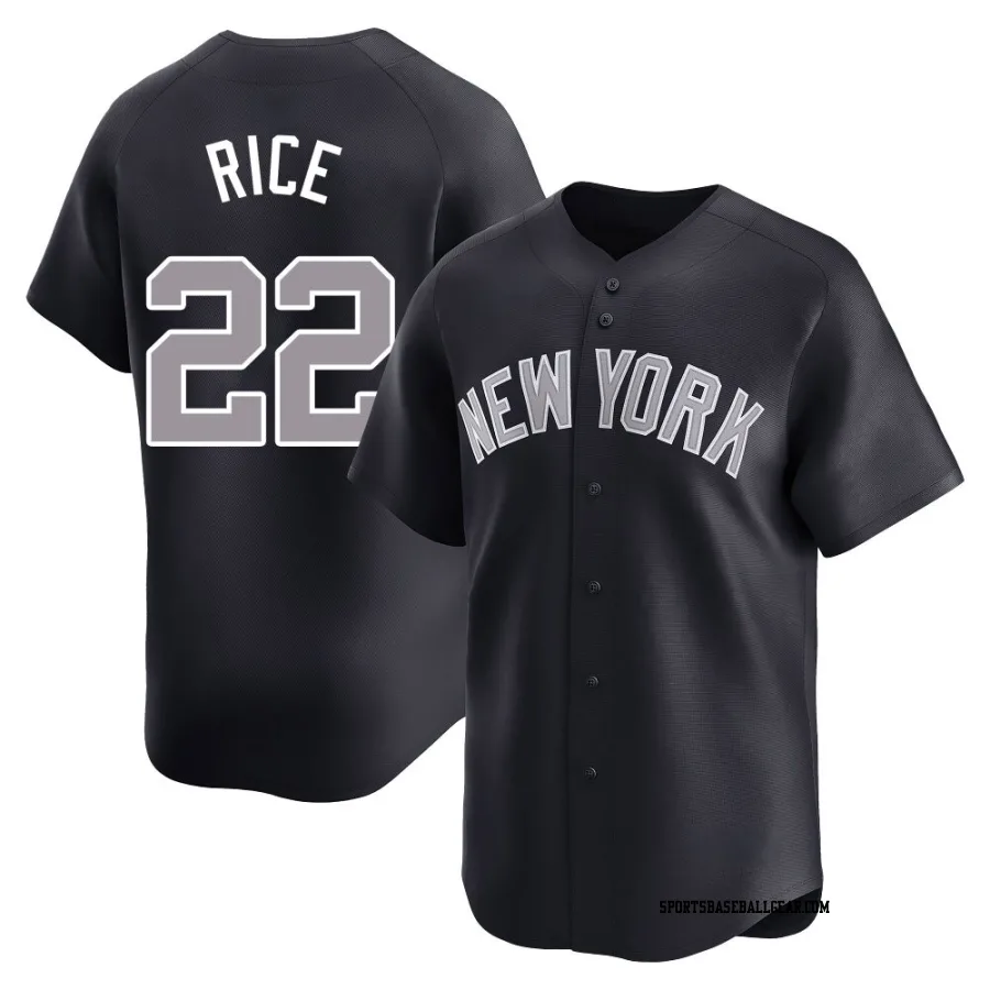 Ben Rice Youth New York Yankees Navy Limited Alternate Jersey