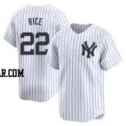 Ben Rice Youth New York Yankees White Limited Yankee Home Jersey