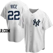 Ben Rice Youth New York Yankees White Replica Home Jersey