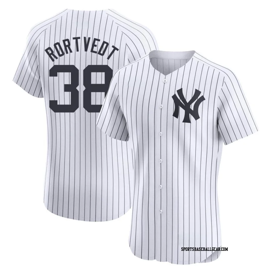 Ben Rortvedt Men's New York Yankees White Elite Home Jersey