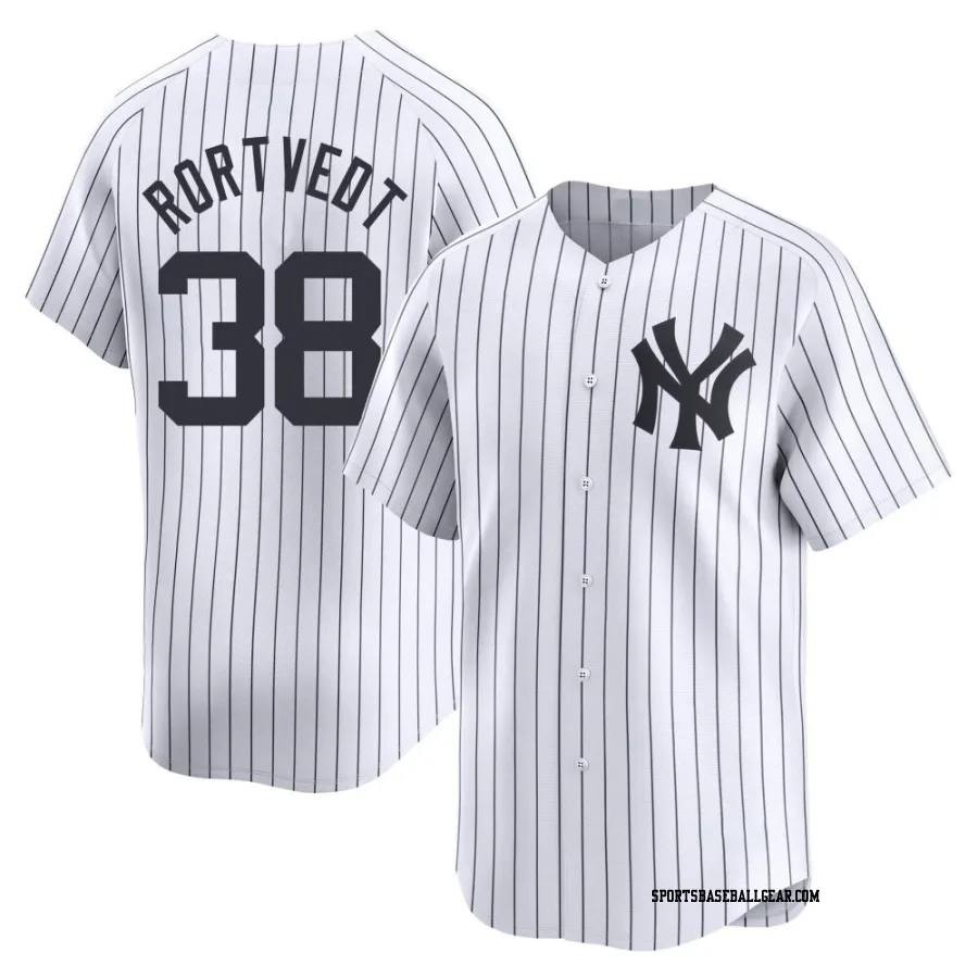 Ben Rortvedt Youth New York Yankees White Limited Yankee Home Jersey