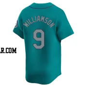 Ben Williamson Men's Seattle Mariners Aqua Limited Alternate Jersey