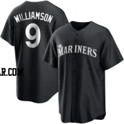 Ben Williamson Men's Seattle Mariners Black/White Replica Jersey