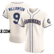 Ben Williamson Men's Seattle Mariners Cream Elite Alternate Jersey