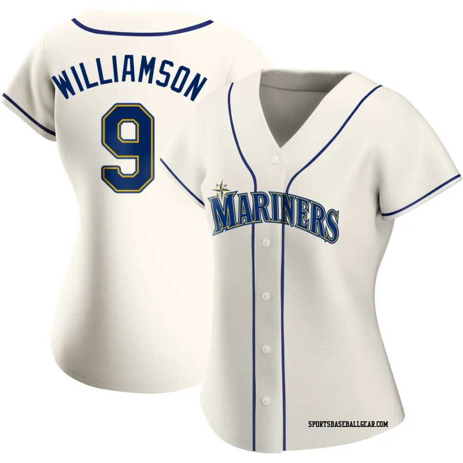 Ben Williamson Women's Seattle Mariners Cream Replica Alternate Jersey