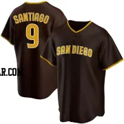 Benito Santiago Men's San Diego Padres Brown Replica Road Jersey