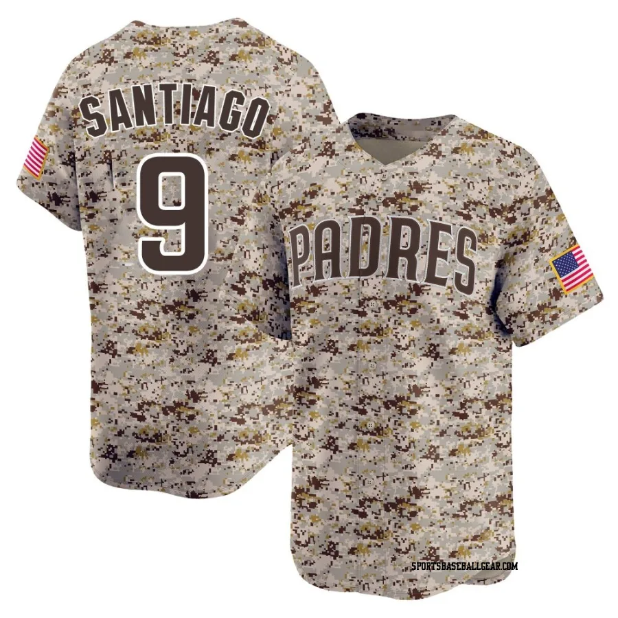 Benito Santiago Men's San Diego Padres Camo Limited 2nd Alternate Jersey