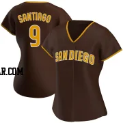 Benito Santiago Women's San Diego Padres Brown Authentic Road Jersey