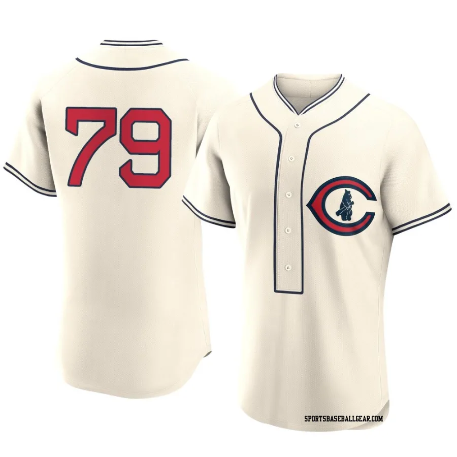 Benjamin Cowles Men's Chicago Cubs Cream Authentic 2022 Field Of Dreams Jersey